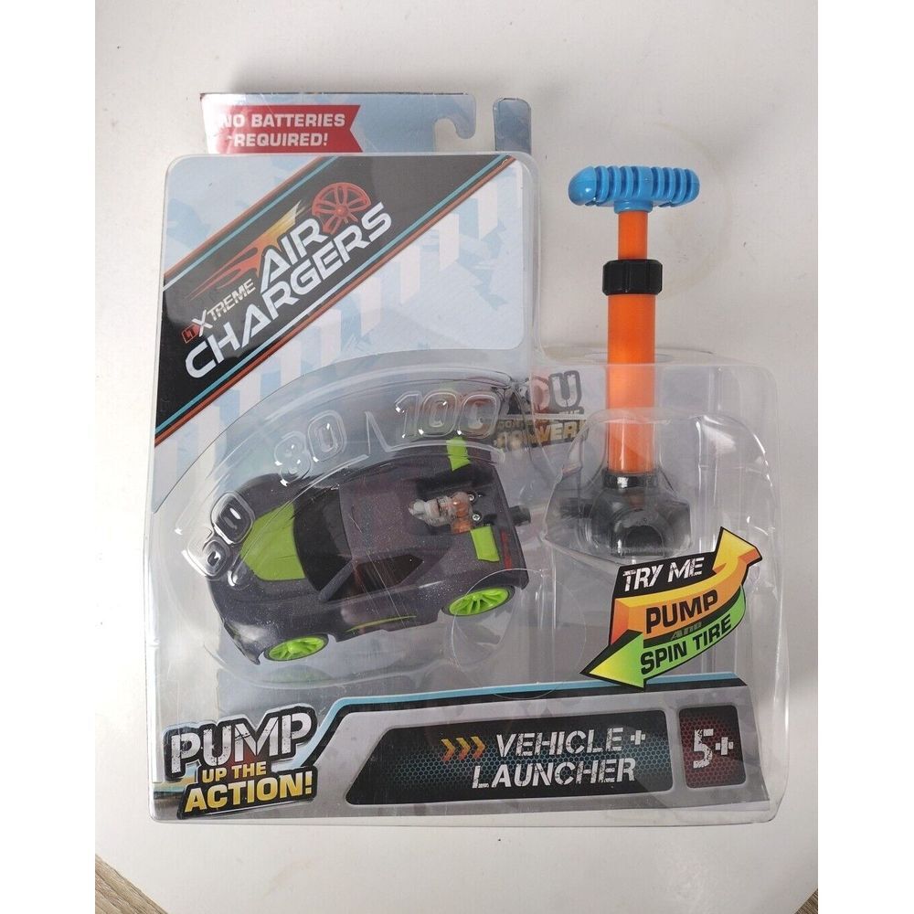 Xtreme Air Chargers Vehicle  Launchers Pump Up The Action Gray & Green Hornet